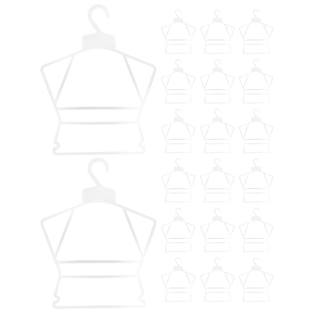 Baby Nursery Closet Organization - 20Pcs Plastic Baby Hangers Lightweight Non-Bend