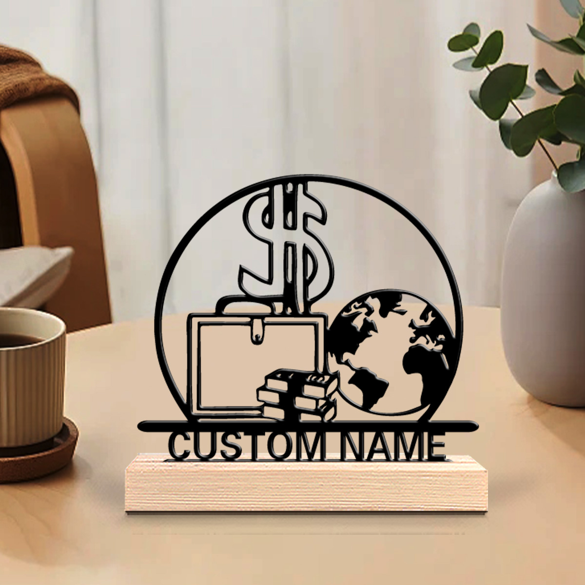 Baby Nursery Decor - 1pc Retro Personalized Custom Business &