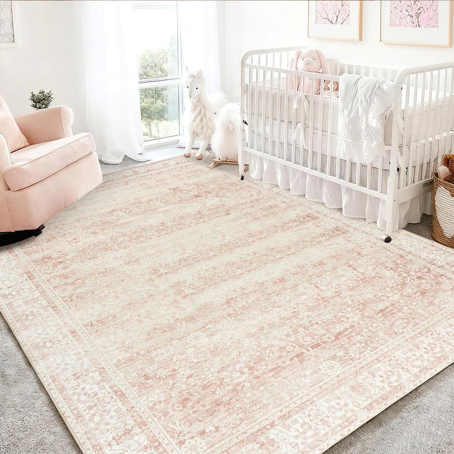 Baby Nursery Carpet - Nursery Rug for Baby Girl 5