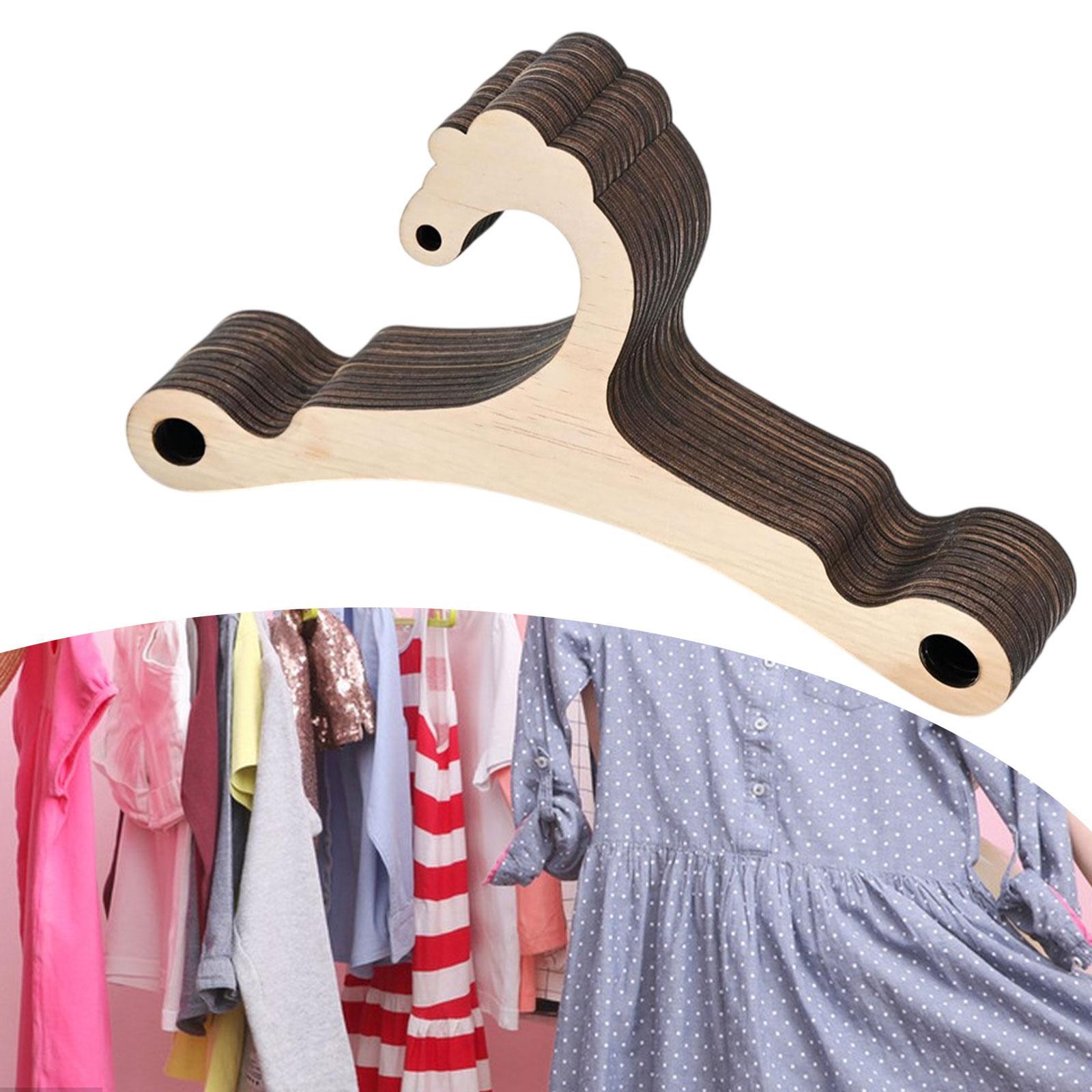 Baby Nursery Closet Organization - Baby Wooden Clothes Hangers Durable Hanger