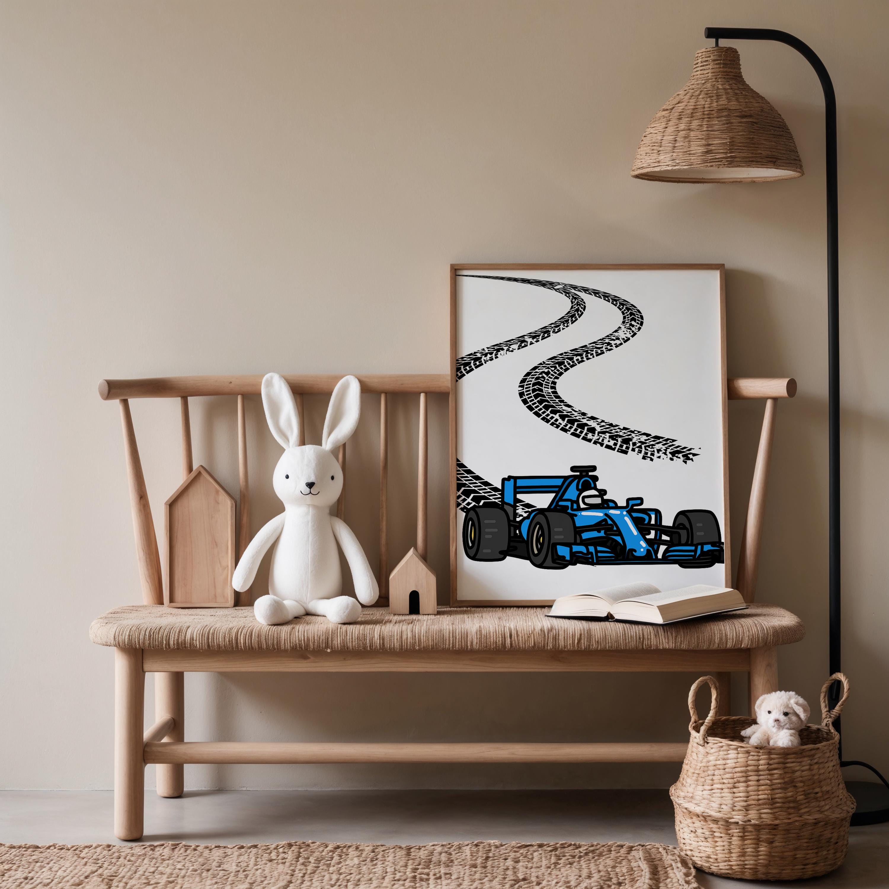 Custom Name Racing Car Nursery - đánh giá và giá Baby Nursery Decor