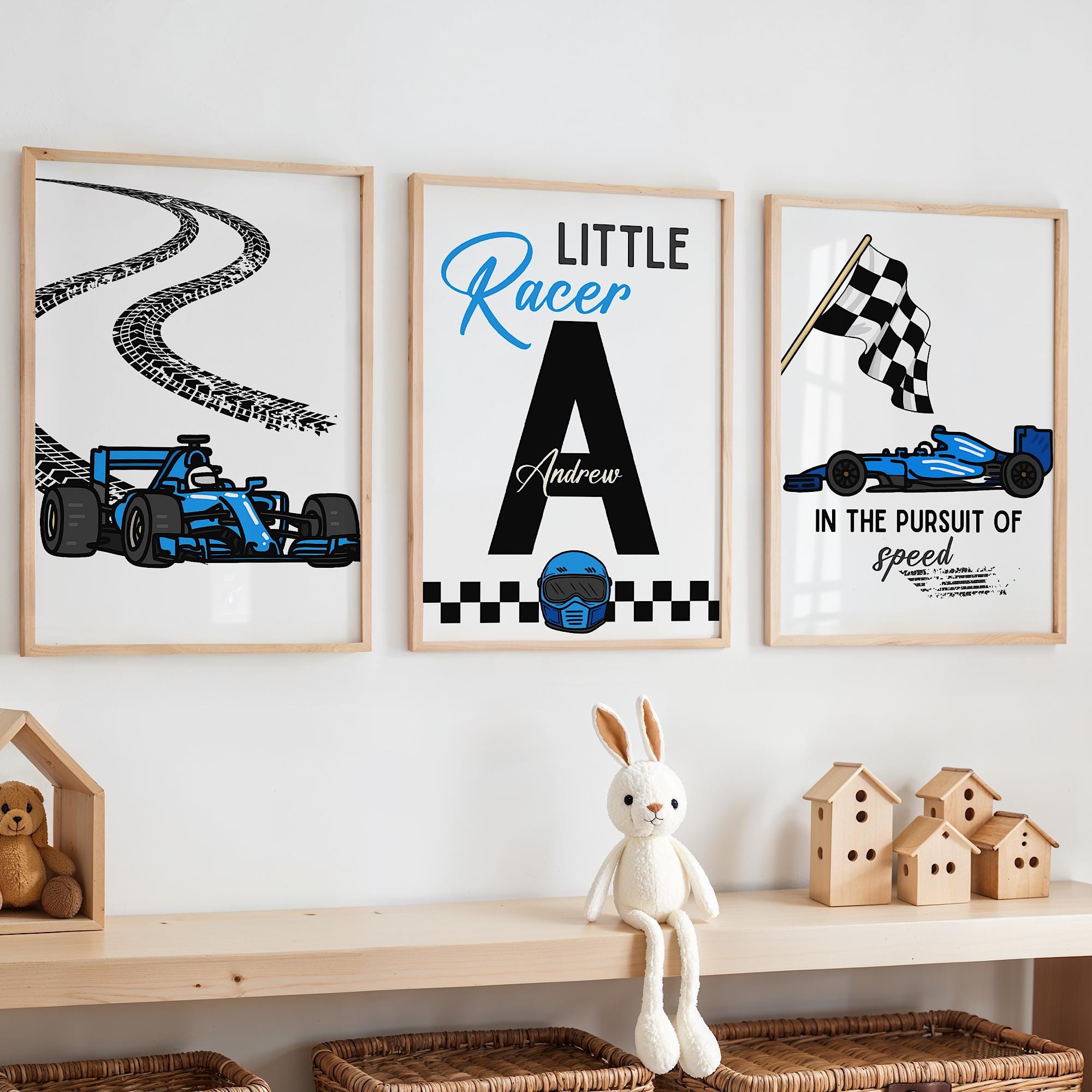 Custom Name Racing Car Nursery - đánh giá và giá Baby Nursery Decor
