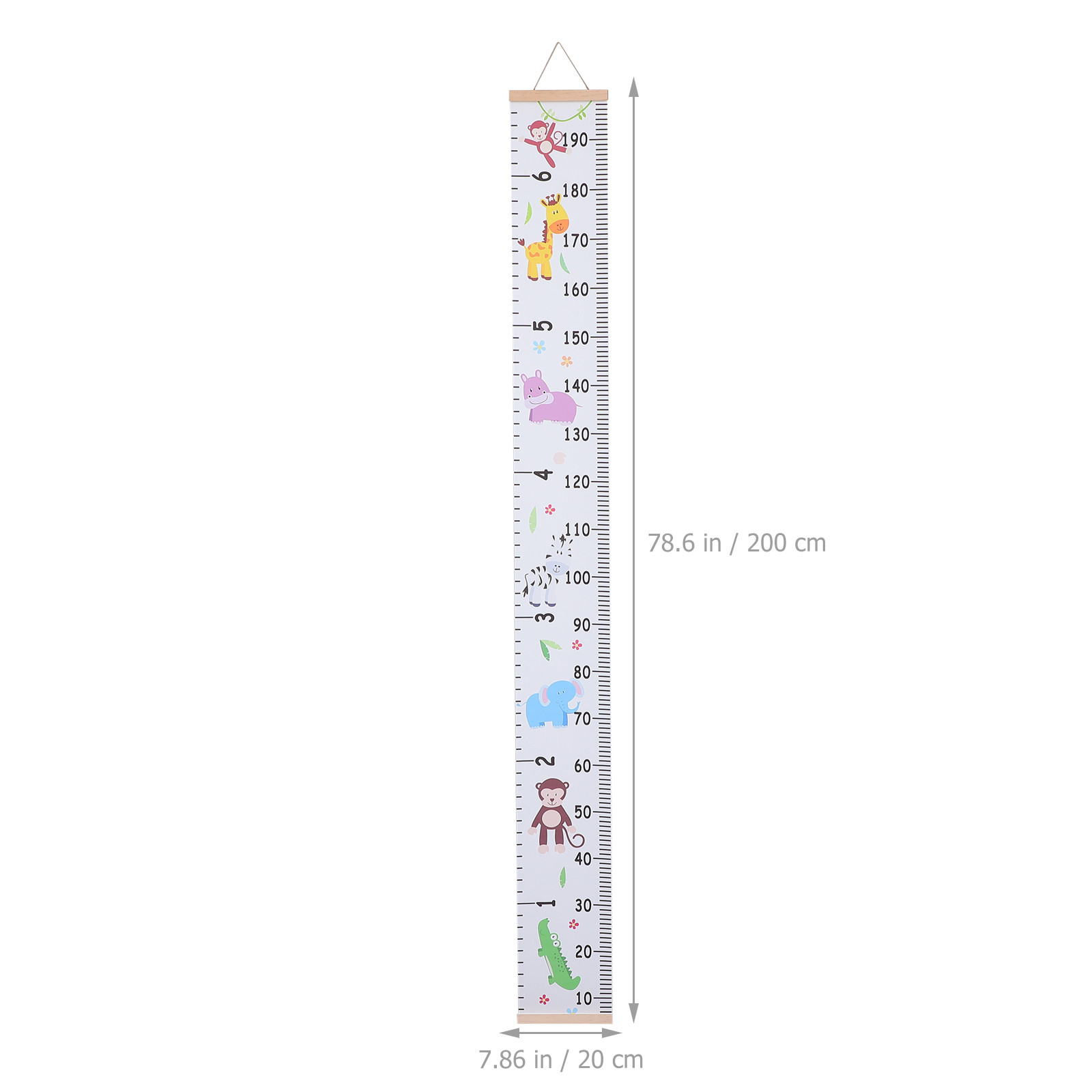 Cartoon Height Ruler Removable - đánh giá và giá Baby Nursery Stickers