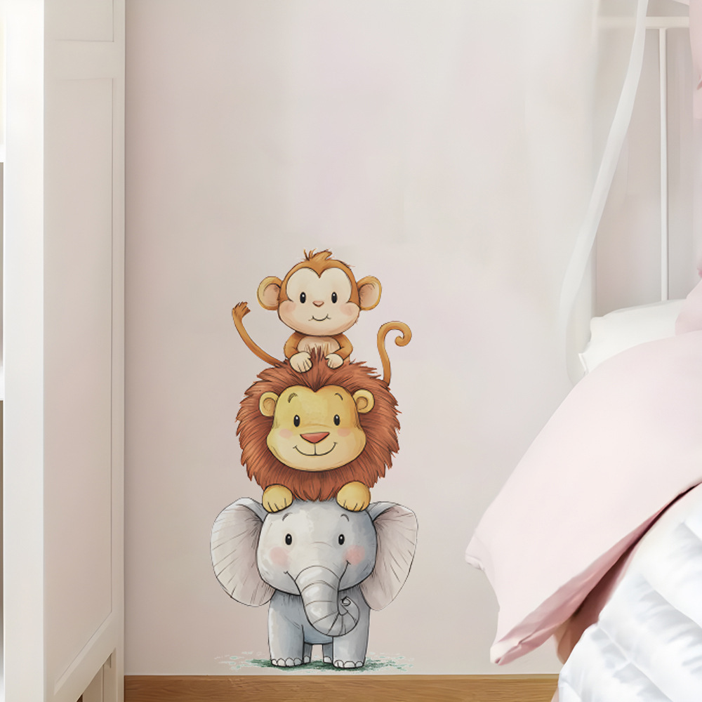 Cute Forest Animals Wall Stick - đánh giá và giá Baby Nursery Stickers