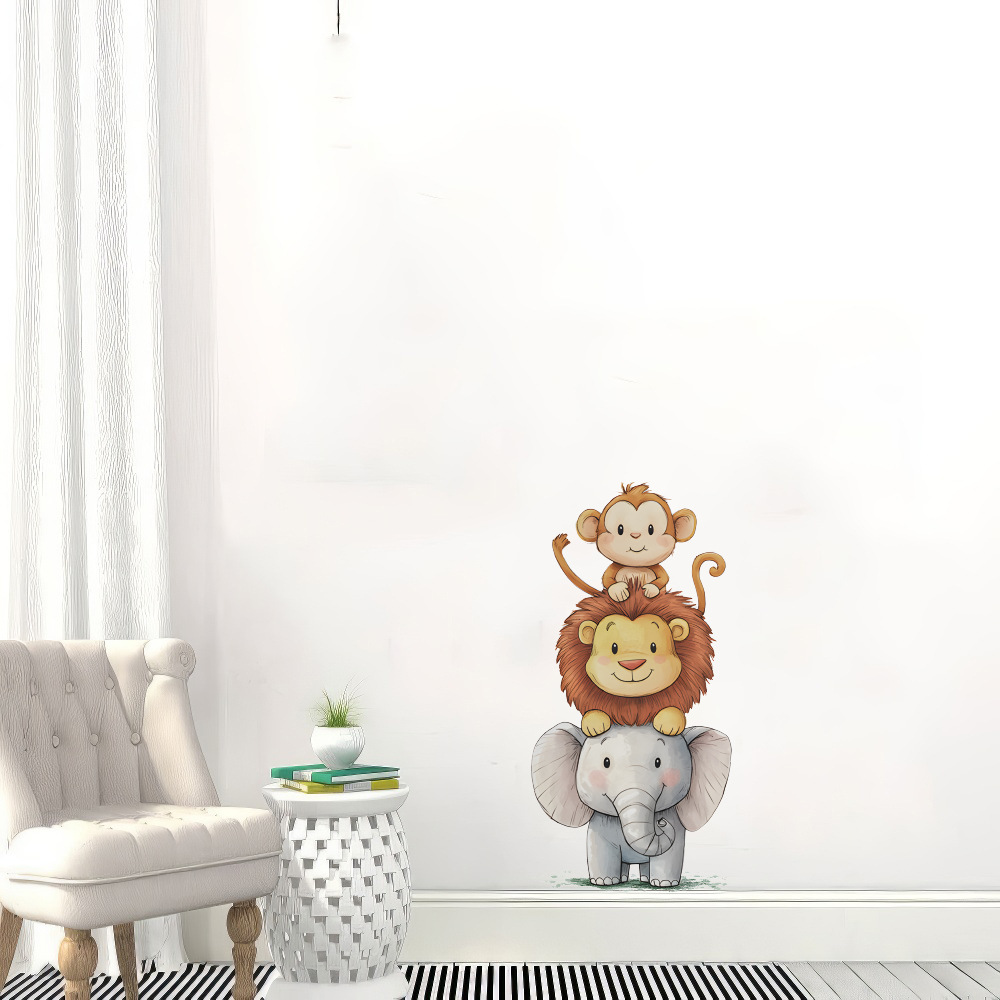 Cute Forest Animals Wall Stick - đánh giá và giá Baby Nursery Stickers