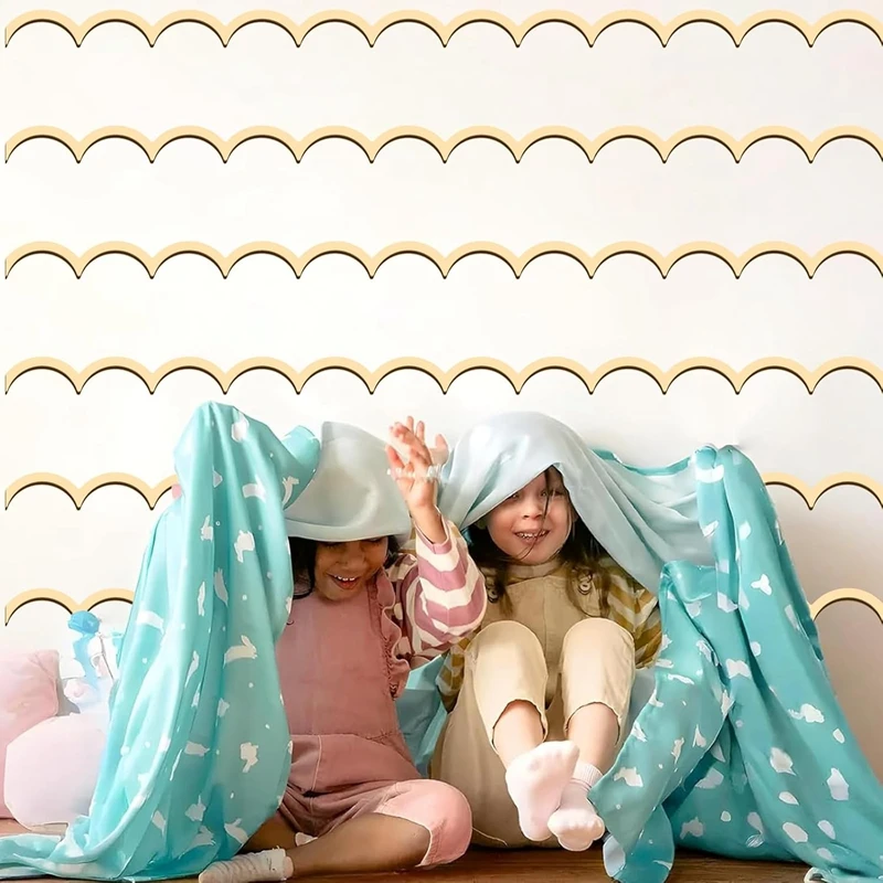 36Pcs Unfinished Wood Trim Mol - đánh giá và giá Baby Nursery Diy