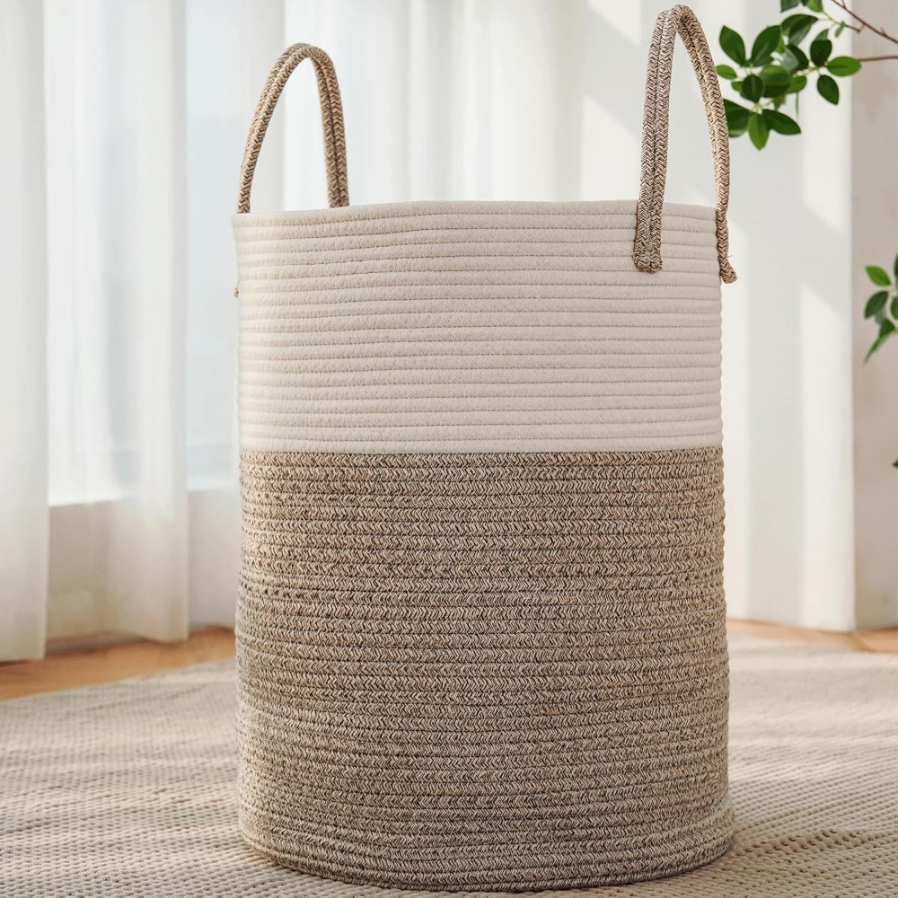 Large Woven Laundry Basket Ham - đánh giá và giá Baby Nursery Laundry Basket