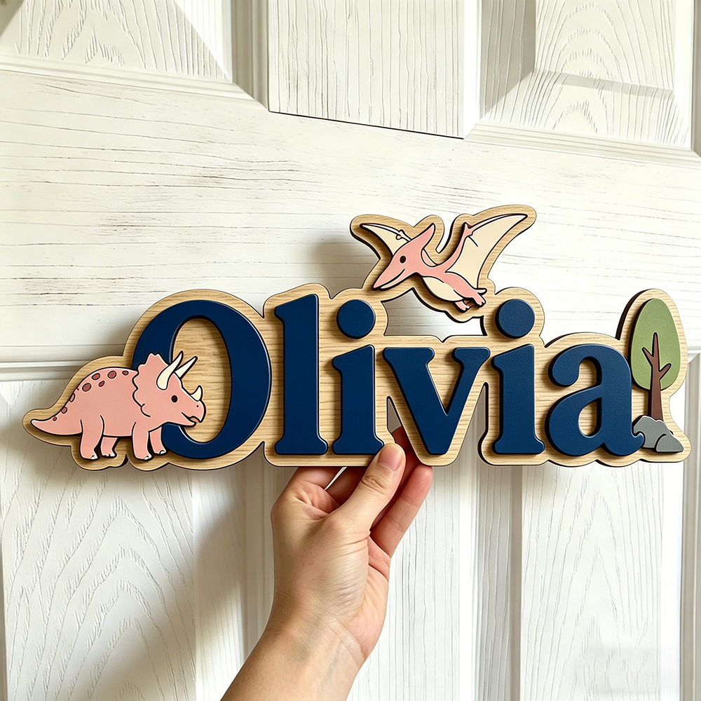 Personalized Dinosaur Name Sig - đánh giá và giá Baby Nursery Decor