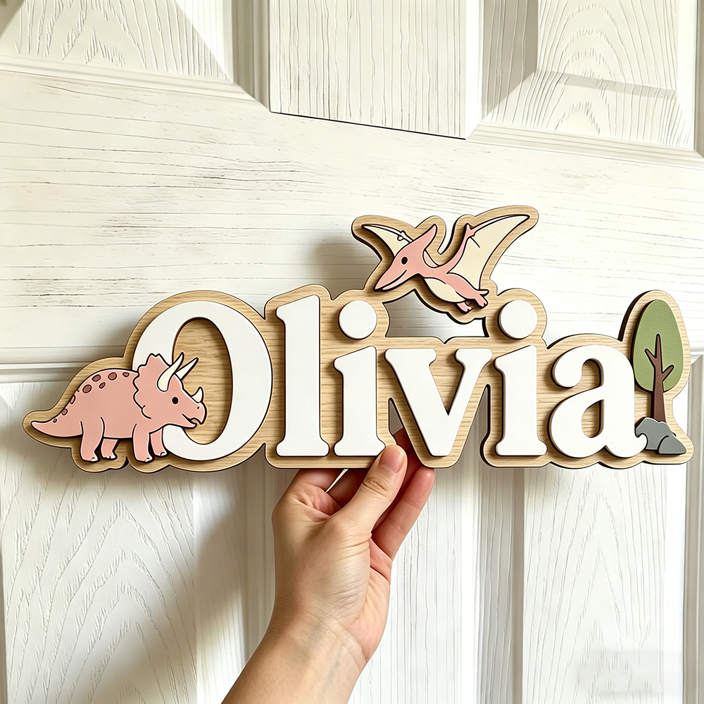 Personalized Dinosaur Name Sig - đánh giá và giá Baby Nursery Decor