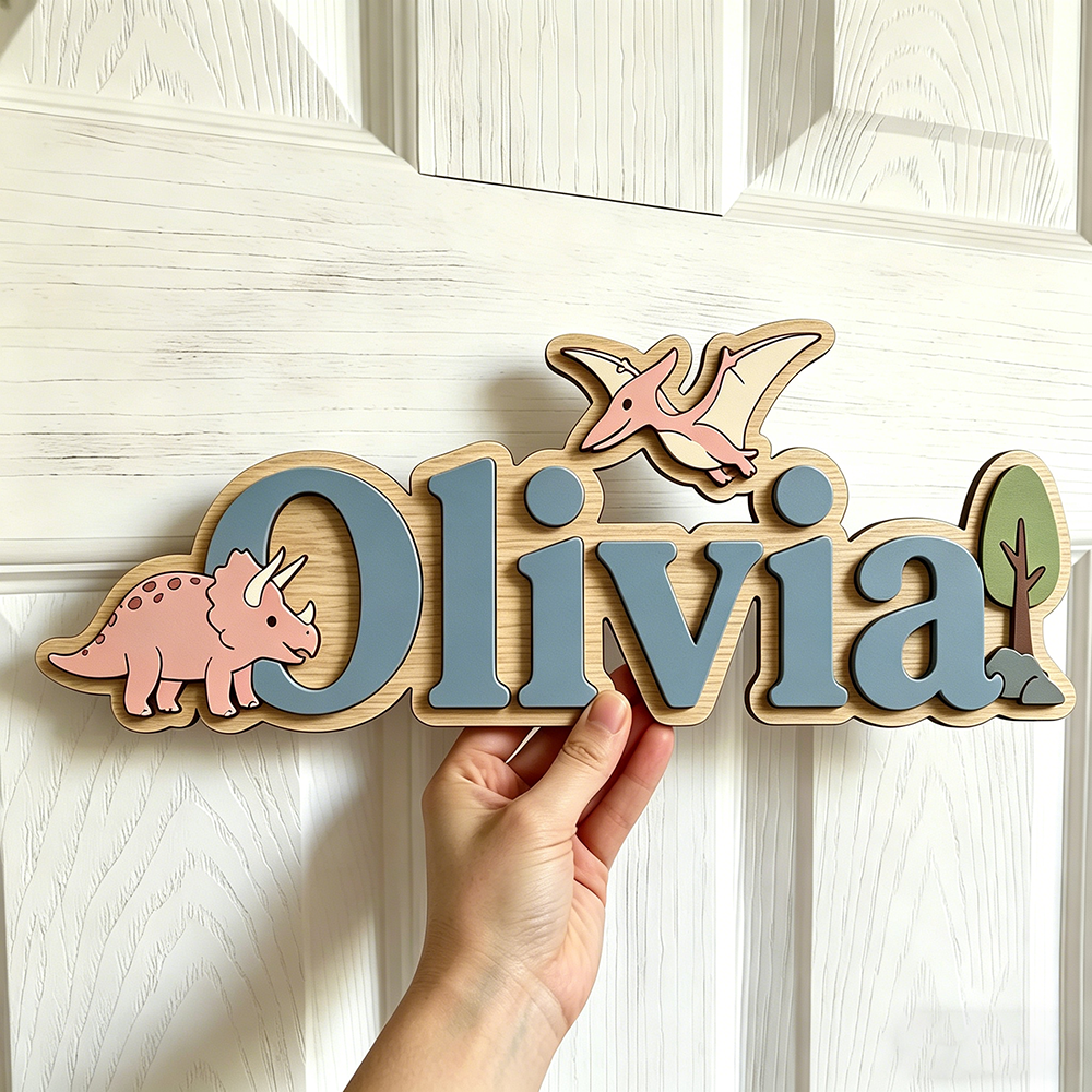 Personalized Dinosaur Name Sig - đánh giá và giá Baby Nursery Decor