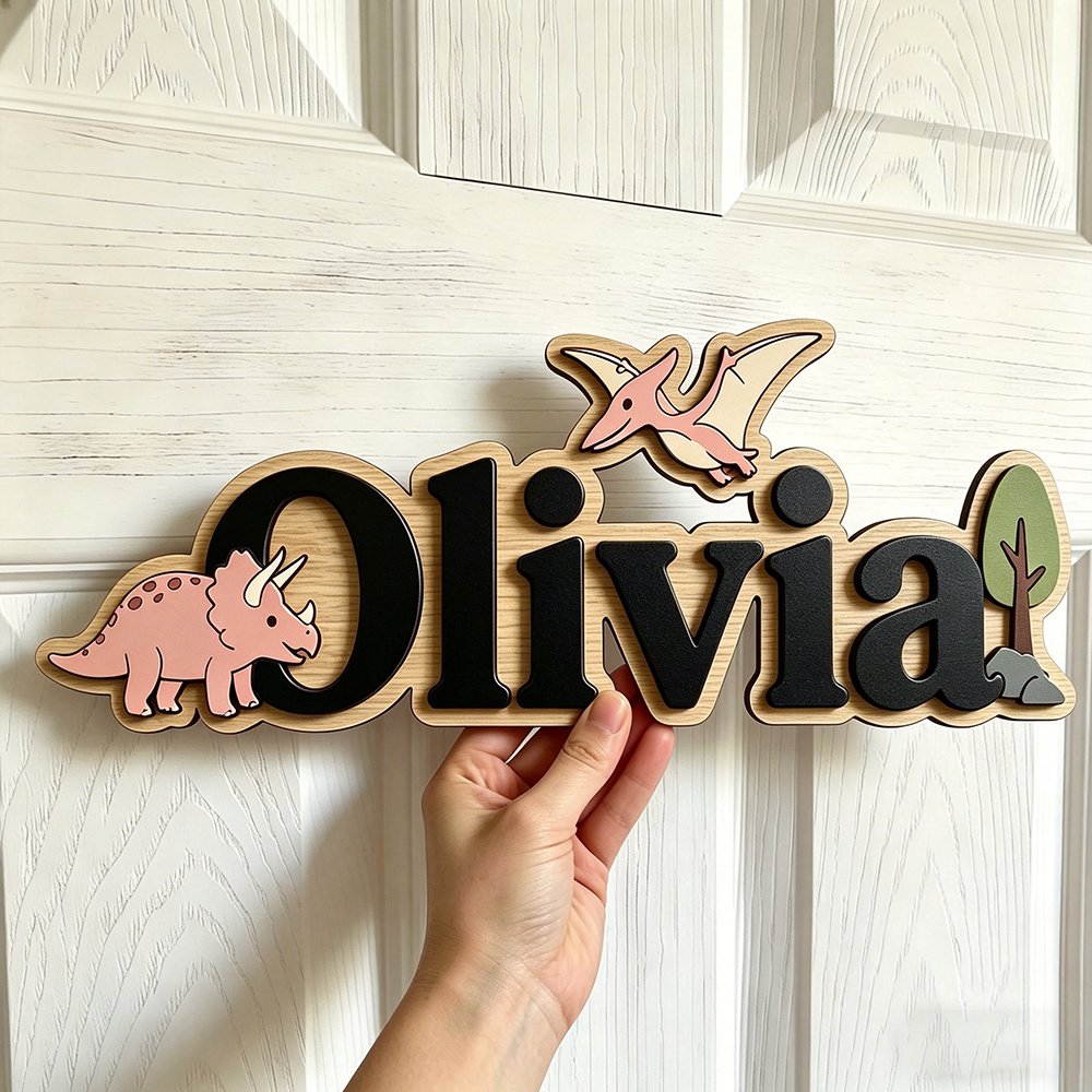 Personalized Dinosaur Name Sig - đánh giá và giá Baby Nursery Decor