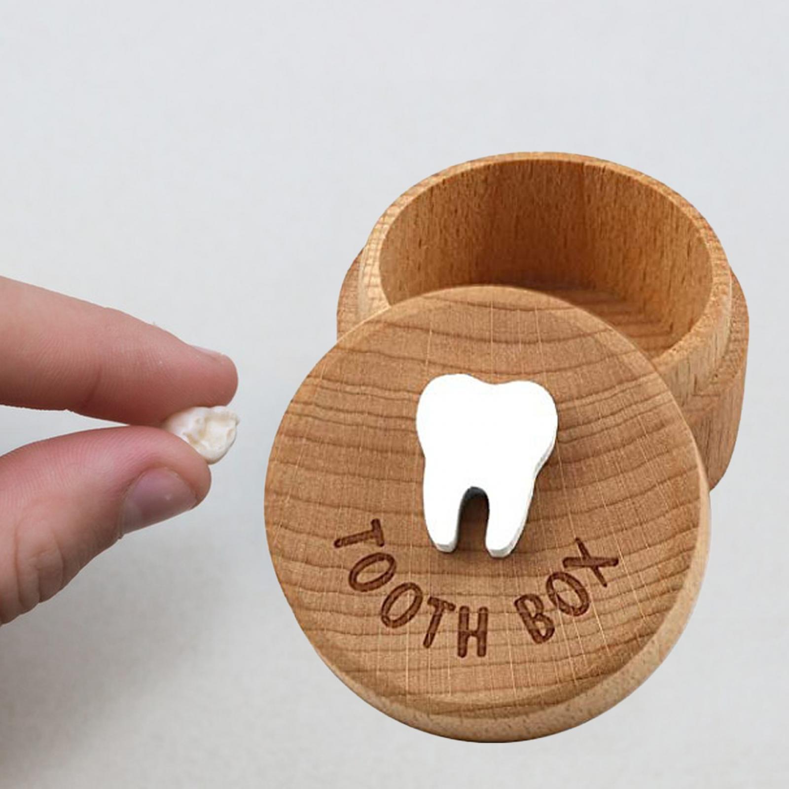 Milk Tooth Storage Organizer W - đánh giá và giá Baby Keepsake Box