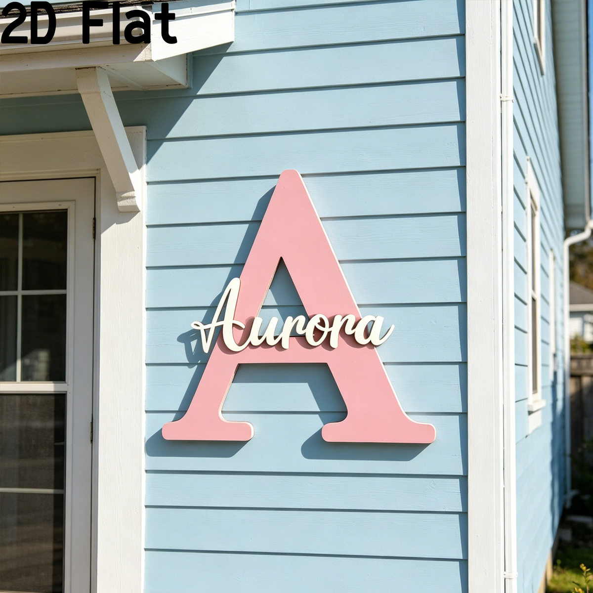 1Pc Custom Pink Alphabet A Woo - đánh giá và giá Baby Nursery Diy