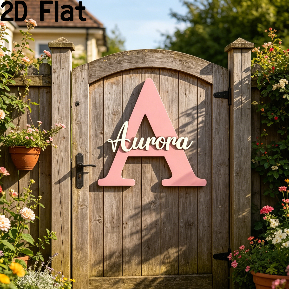 1Pc Custom Pink Alphabet A Woo - đánh giá và giá Baby Nursery Diy
