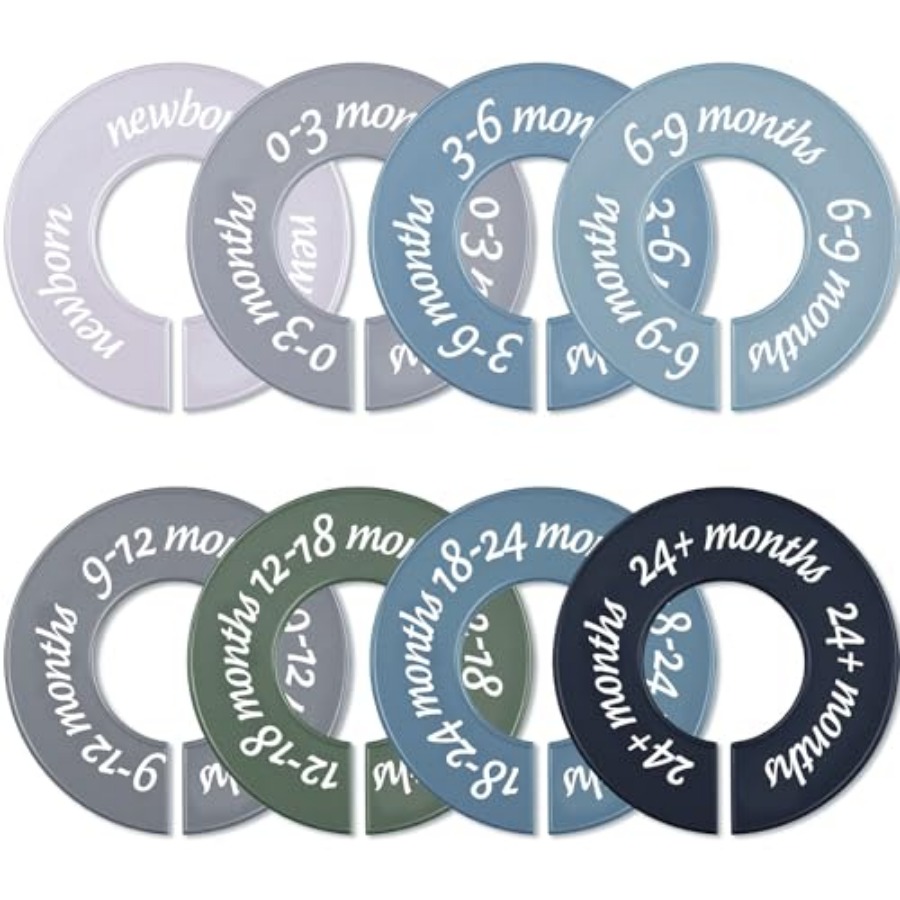 8 Pcs Baby Closet Dividers, Gi - đánh giá và giá Baby Nursery Decor