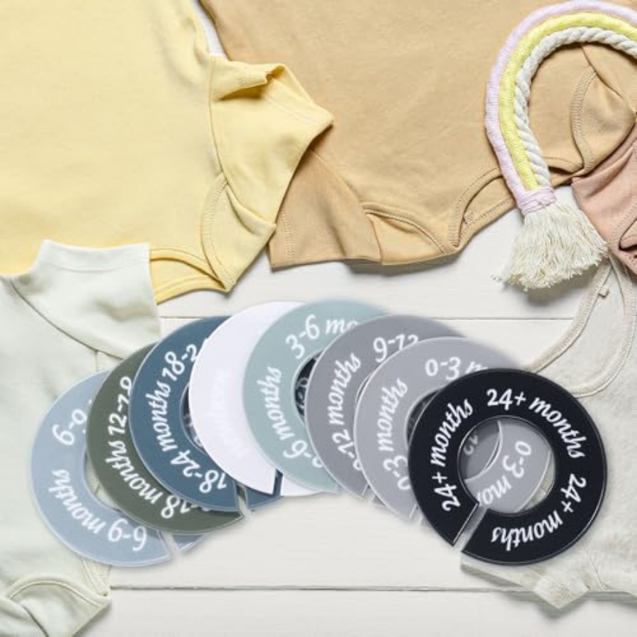 8 Pcs Baby Closet Dividers, Gi - đánh giá và giá Baby Nursery Decor