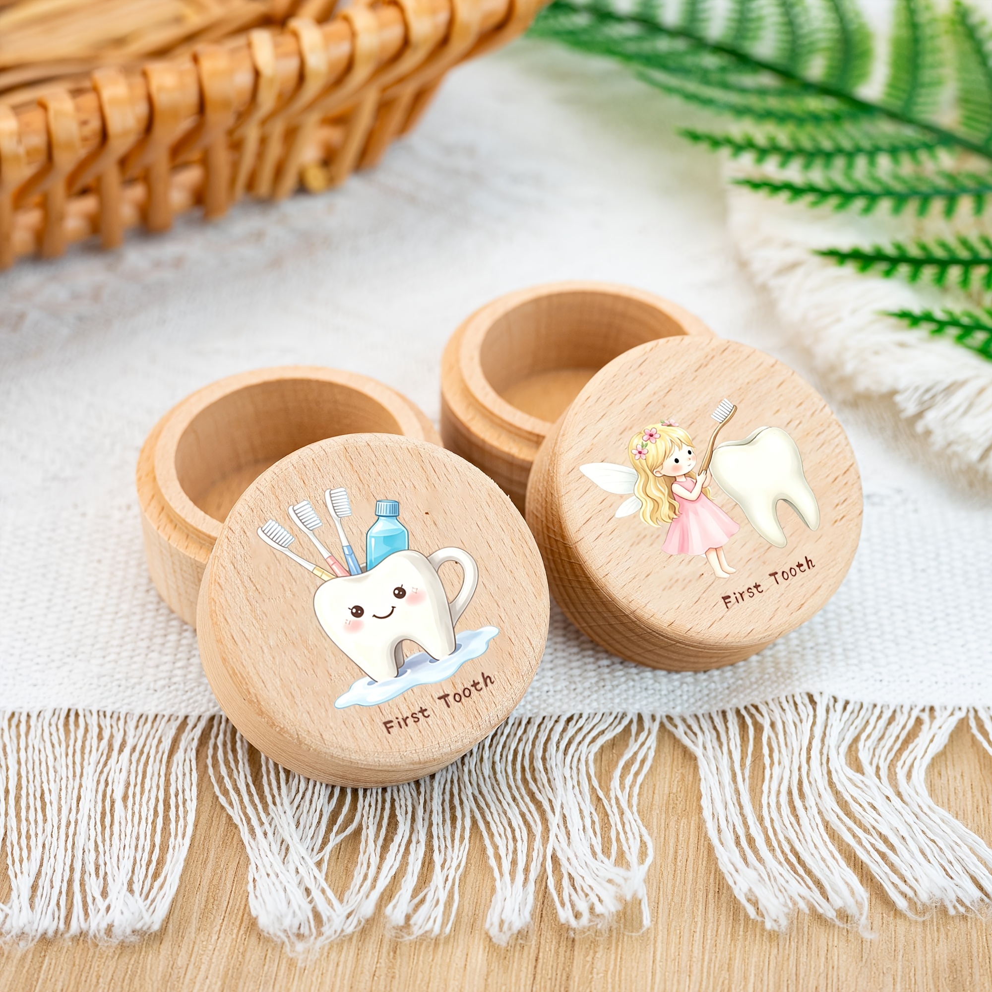 Children's Elf Girl Toothbrush - đánh giá và giá Baby Keepsake Box