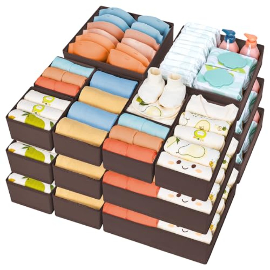 Drawer Organizer - Foldable Ba - đánh giá và giá Baby Nursery Closet Organization