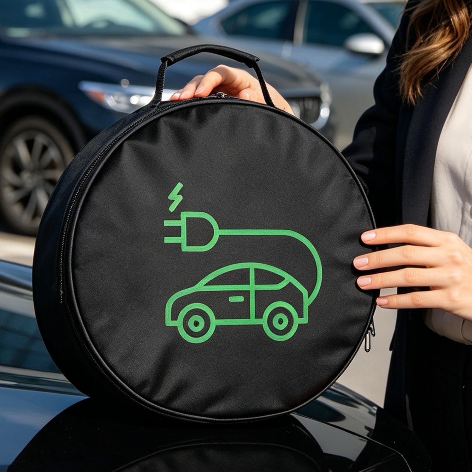 EV Charging Cable Storage Bag  - đánh giá và giá Storage Basket Fabric