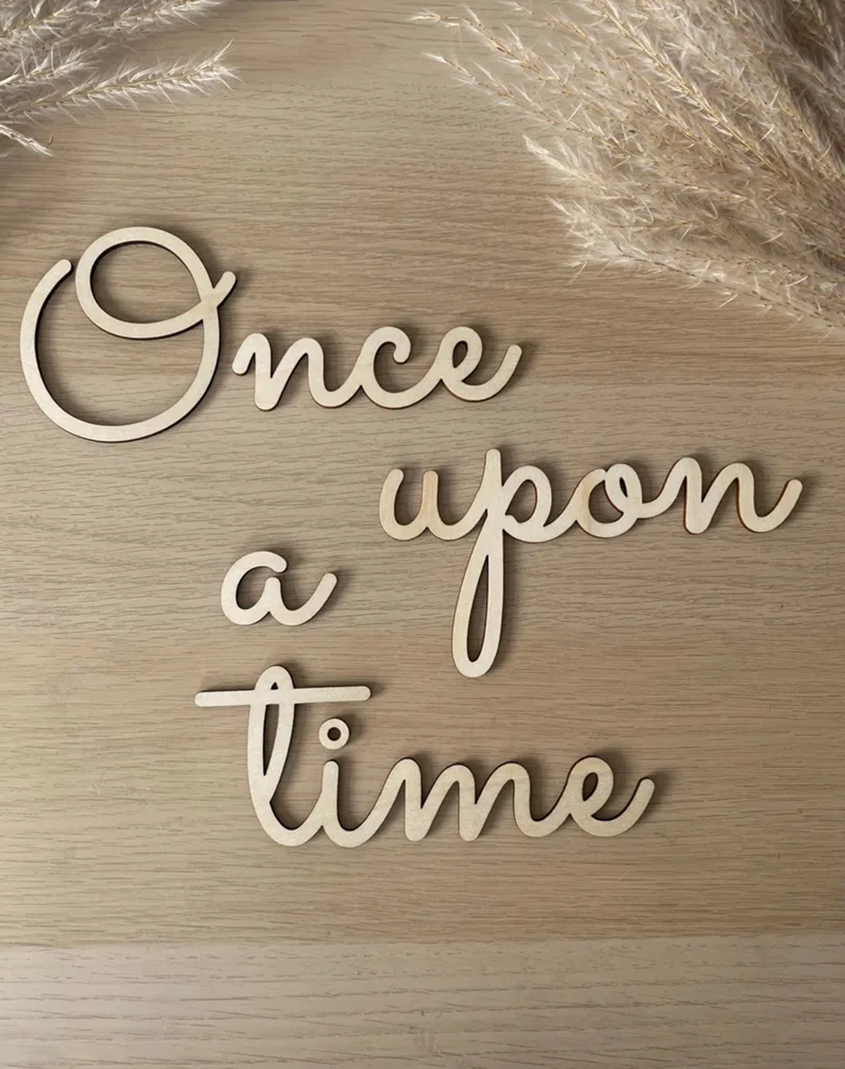 Once Upon A Time Wall Sign. Wo - đánh giá và giá Baby Nursery Diy