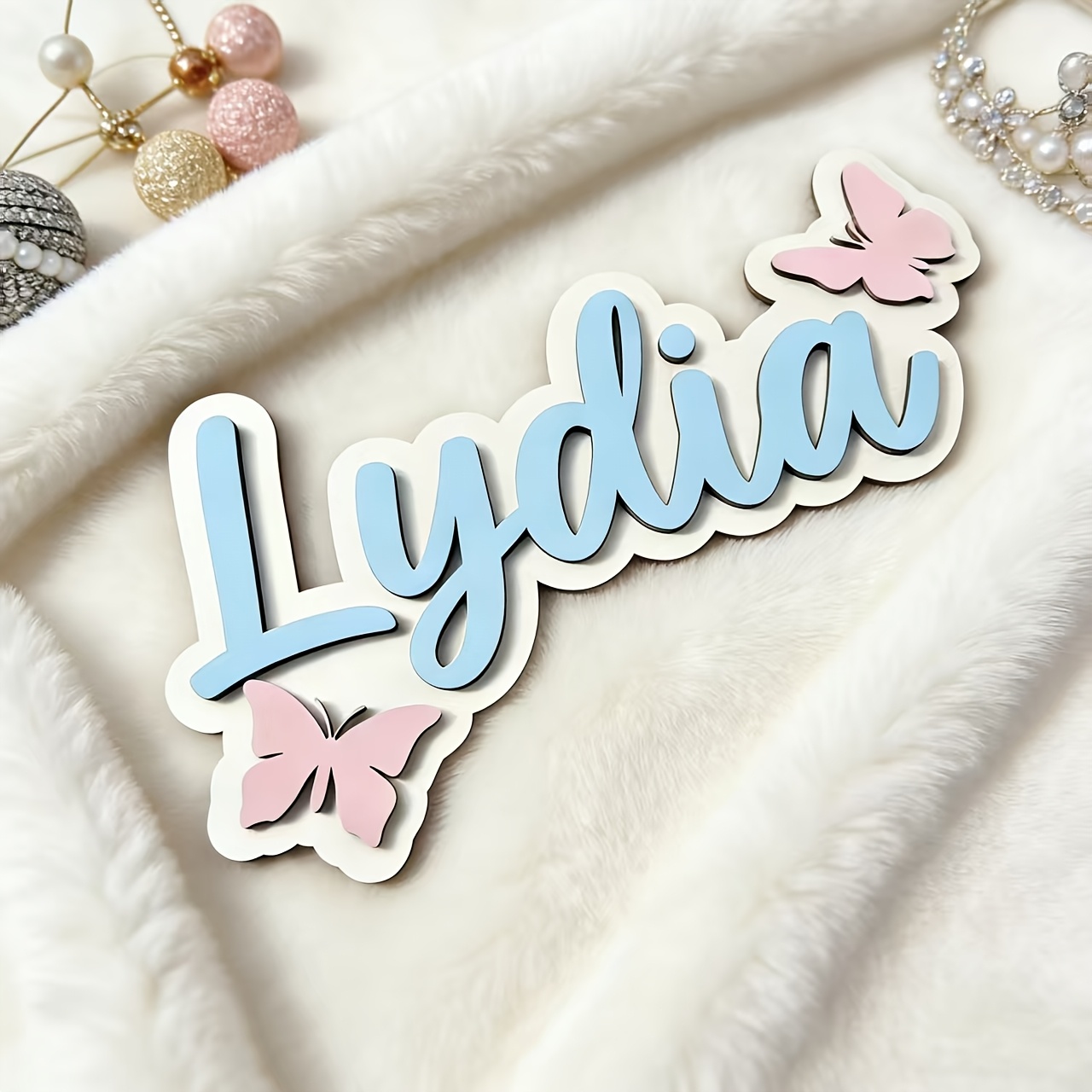 Personalized Blue & Pink Butte - đánh giá và giá Baby Nursery Decor