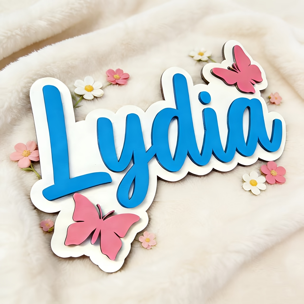 Personalized Blue & Pink Butte - đánh giá và giá Baby Nursery Decor