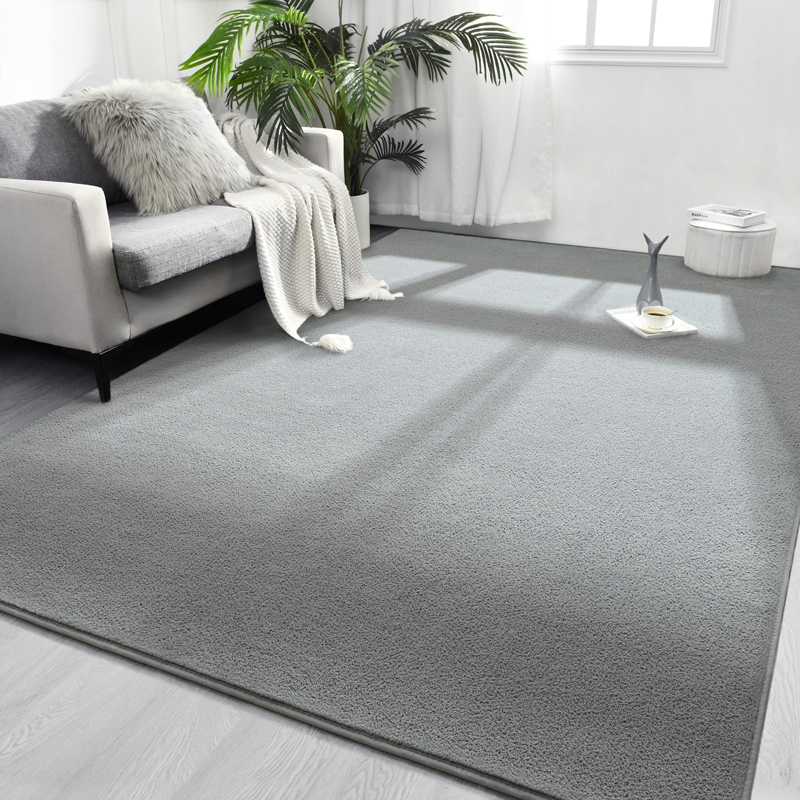 VIKAMA Solid Color Living Room - đánh giá và giá Soft Rug Nursery