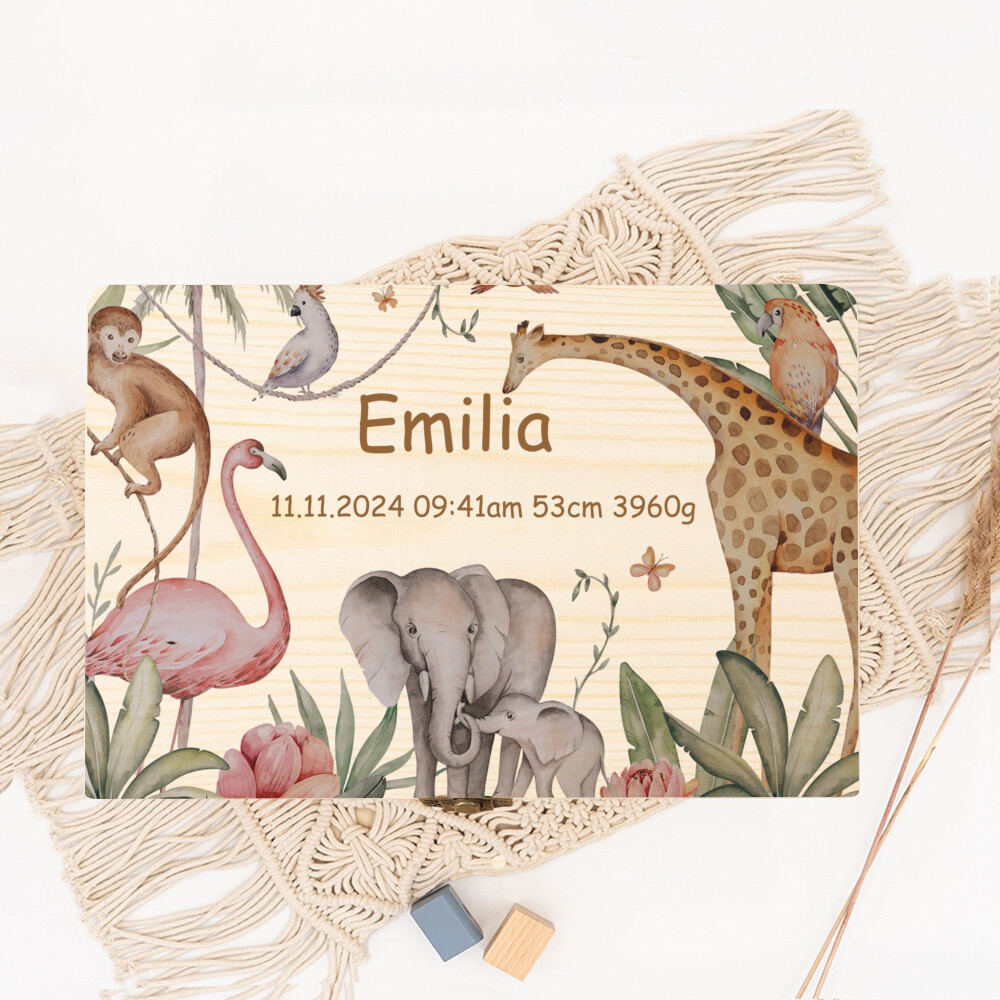 Personalized Memory Box with T - đánh giá và giá Baby Keepsake Box