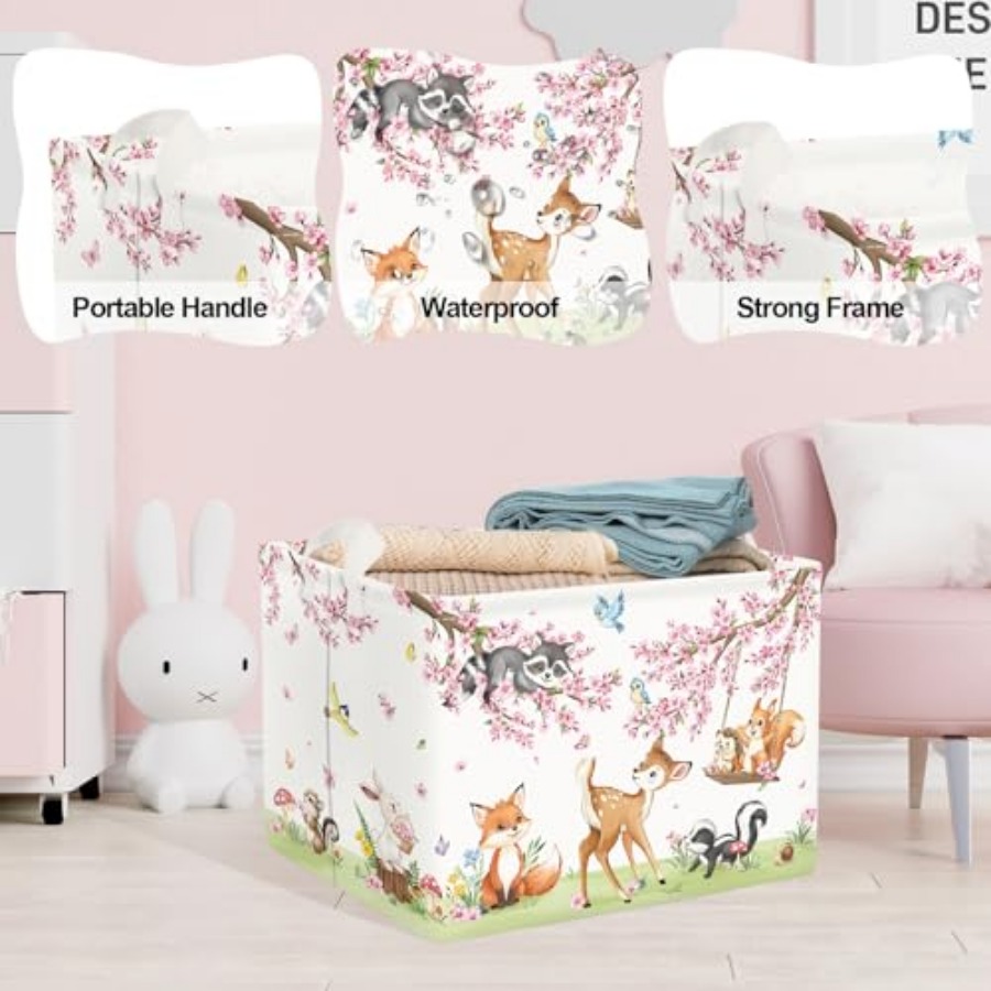 Forest Animal Baby Storage Bas - đánh giá và giá Baby Nursery Laundry Basket