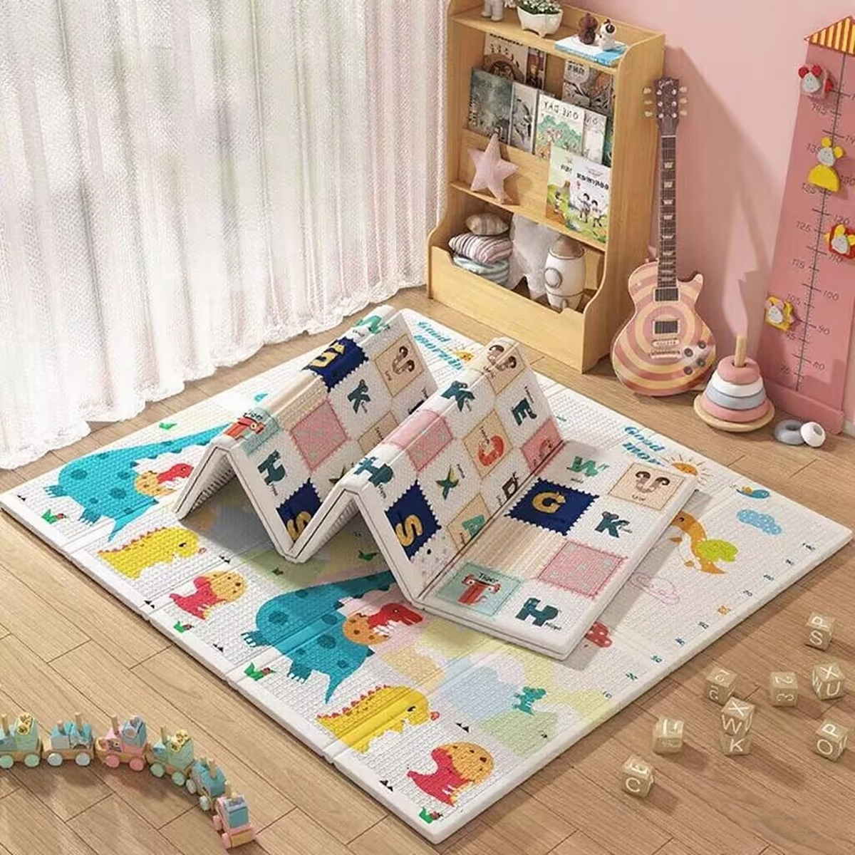 Non-Toxic Foldable Baby Play M - đánh giá và giá Baby Nursery Carpet
