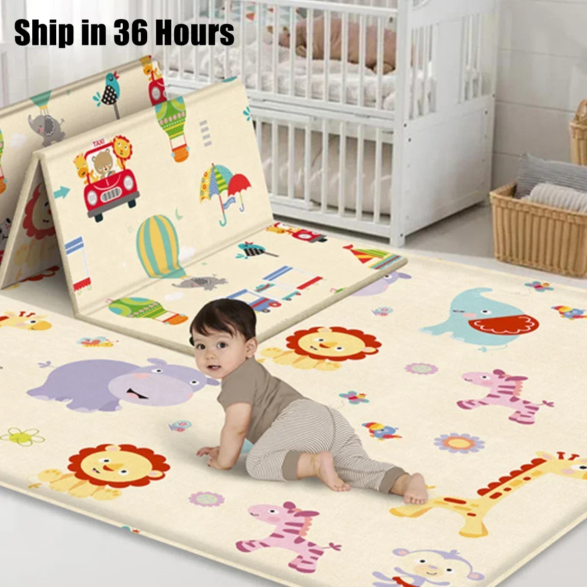 Non-Toxic Foldable Baby Play M - đánh giá và giá Baby Nursery Carpet