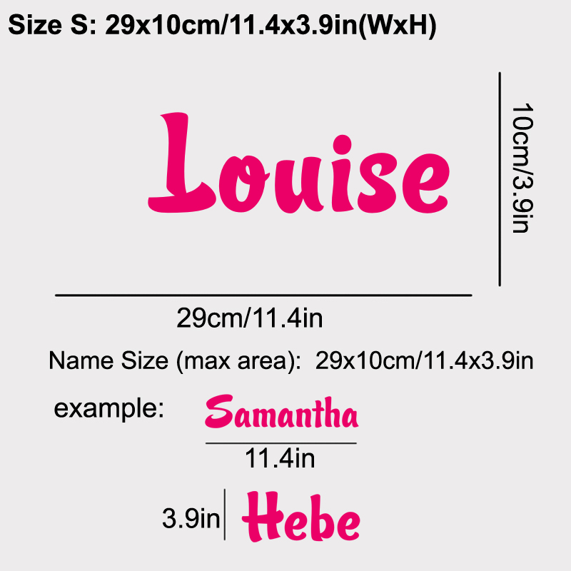Personalized name vinyl decal  - đánh giá và giá Baby Nursery Stickers