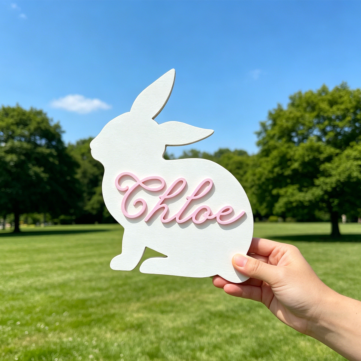 1Pc Custom Cute Bunny Name Woo - đánh giá và giá Baby Nursery Diy