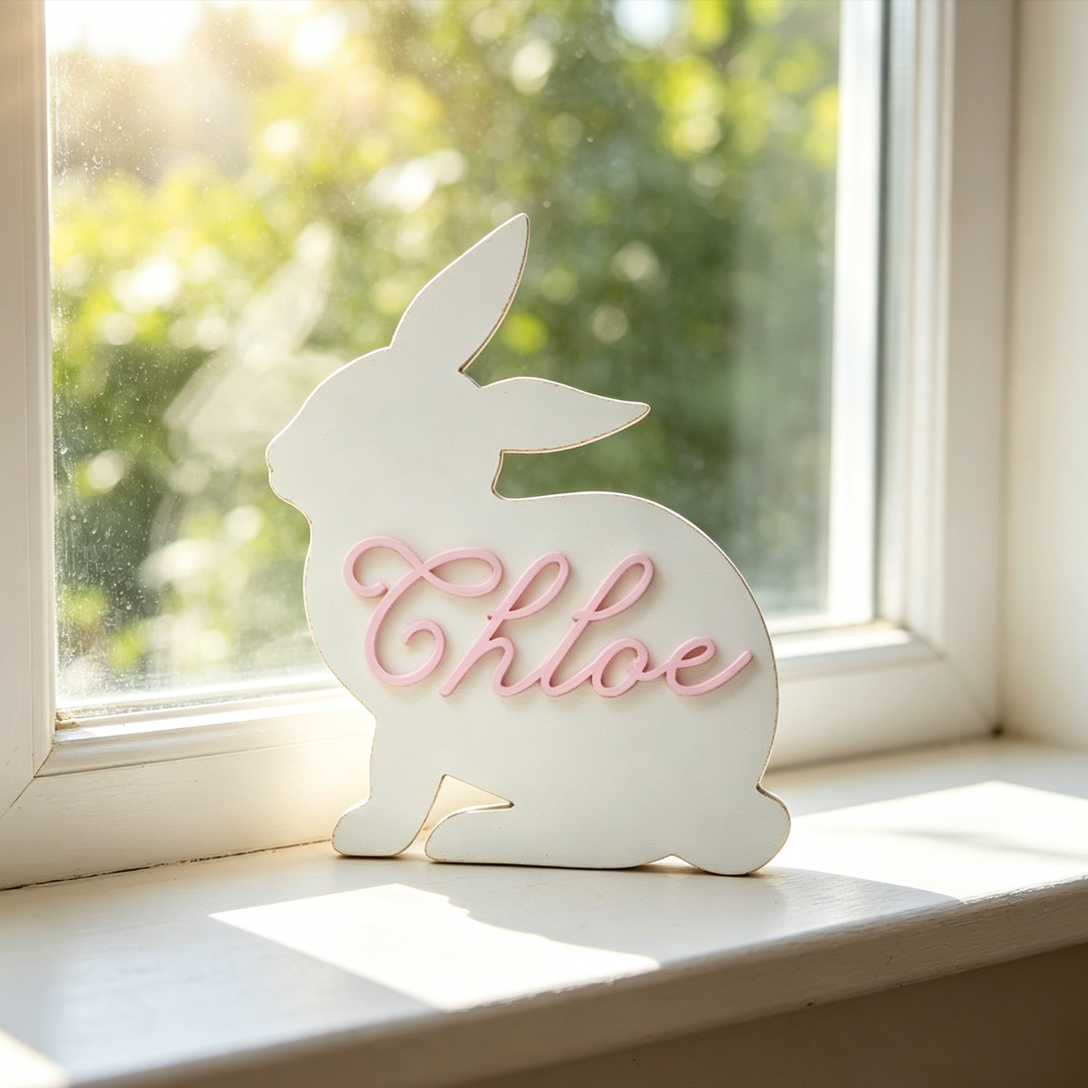 1Pc Custom Cute Bunny Name Woo - đánh giá và giá Baby Nursery Diy