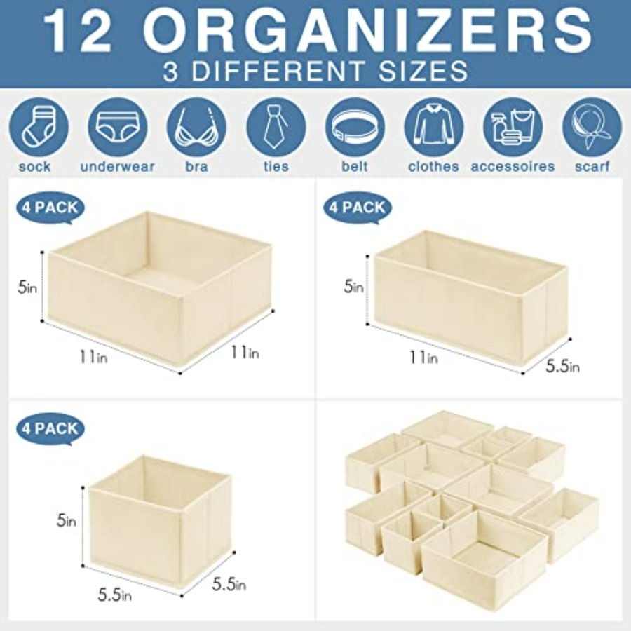 Drawer Organizer Clothes, Dres - đánh giá và giá Baby Nursery Closet Organization