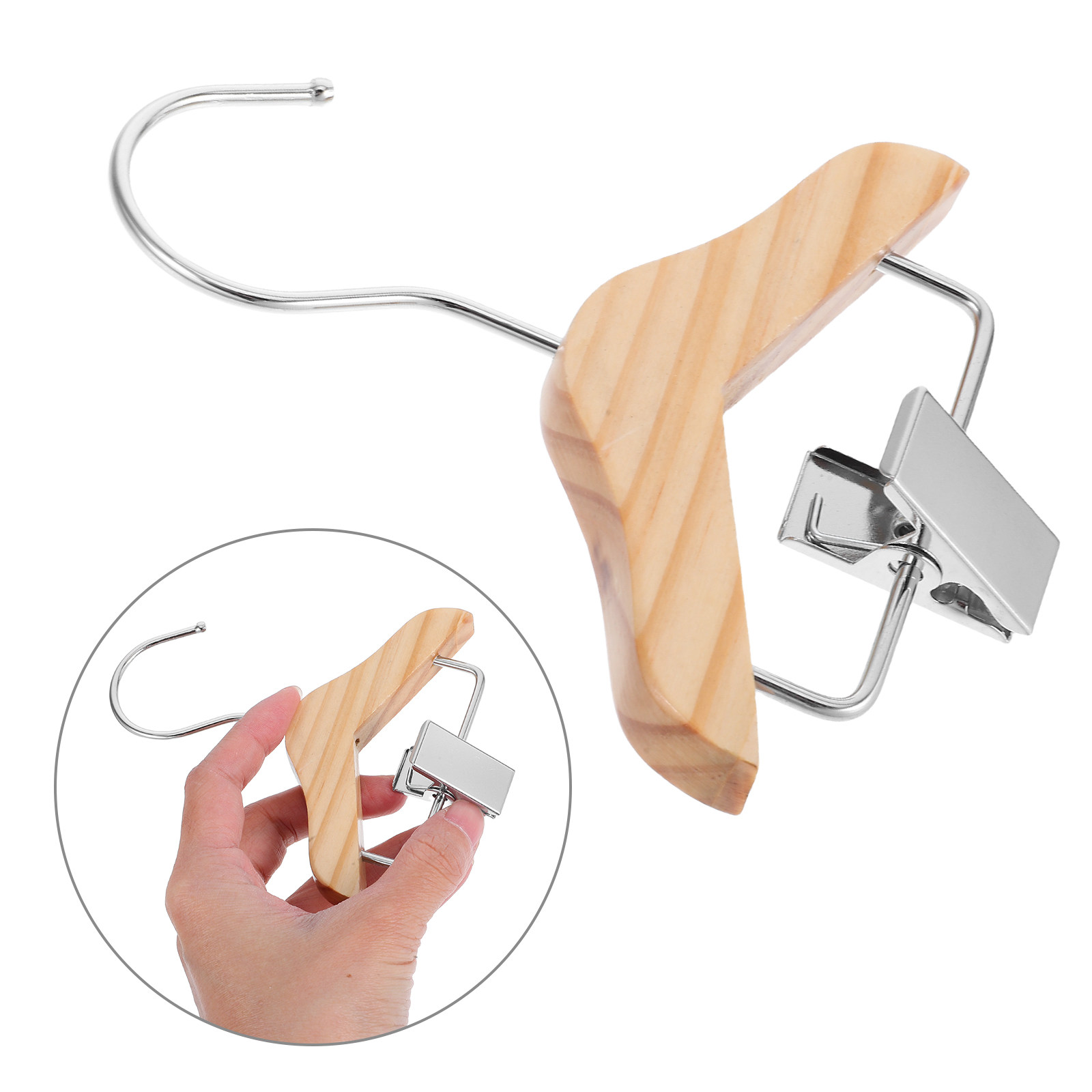 5Pcs Small Wooden Baby Hangers - đánh giá và giá Baby Nursery Closet Organization