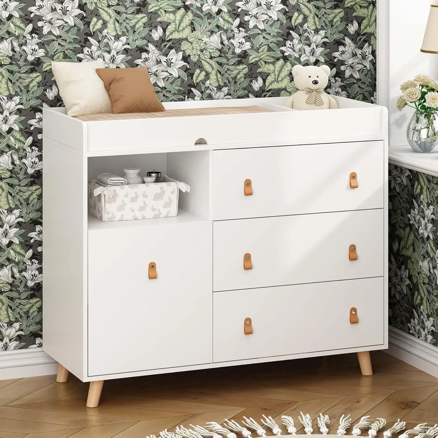 Baby Dresser Changing Table wi - đánh giá và giá Baby Nursery Dresser Changing Table