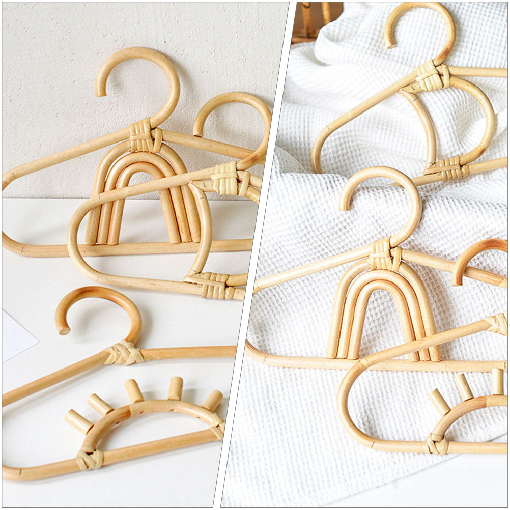 Rattan Toddler Hanger Compact  - đánh giá và giá Baby Nursery Closet Organization