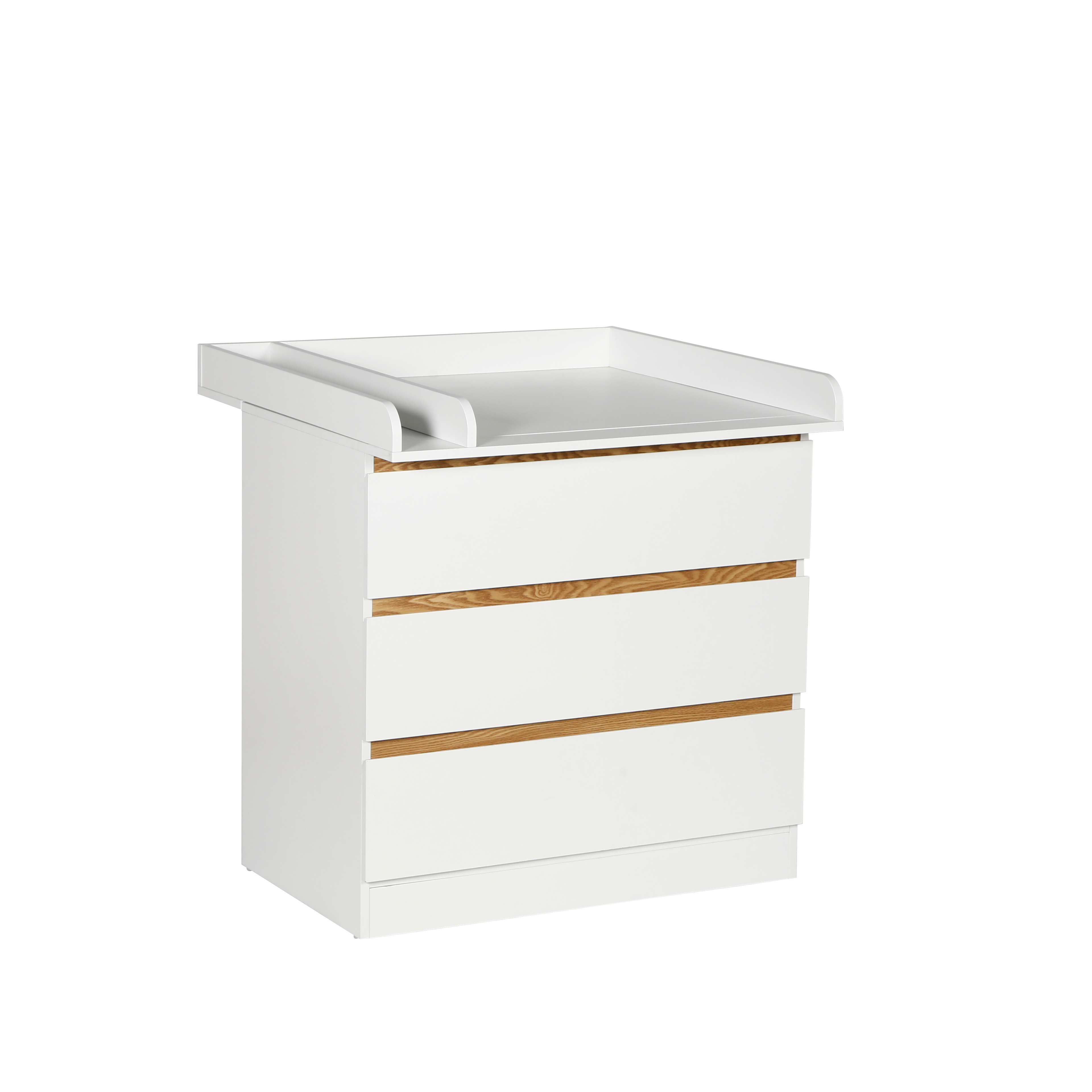 3 chest of drawers (white) wit - đánh giá và giá Baby Nursery Dresser Changing Table