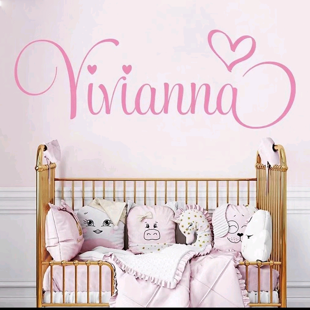 Personalised Name Wall Sticker - đánh giá và giá Baby Nursery Stickers