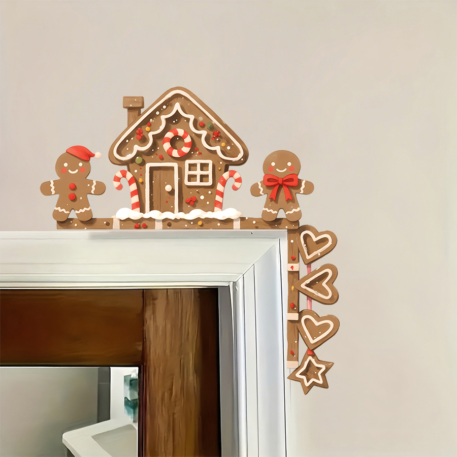 Gingerbread House & Man Christ - đánh giá và giá Baby Nursery Stickers