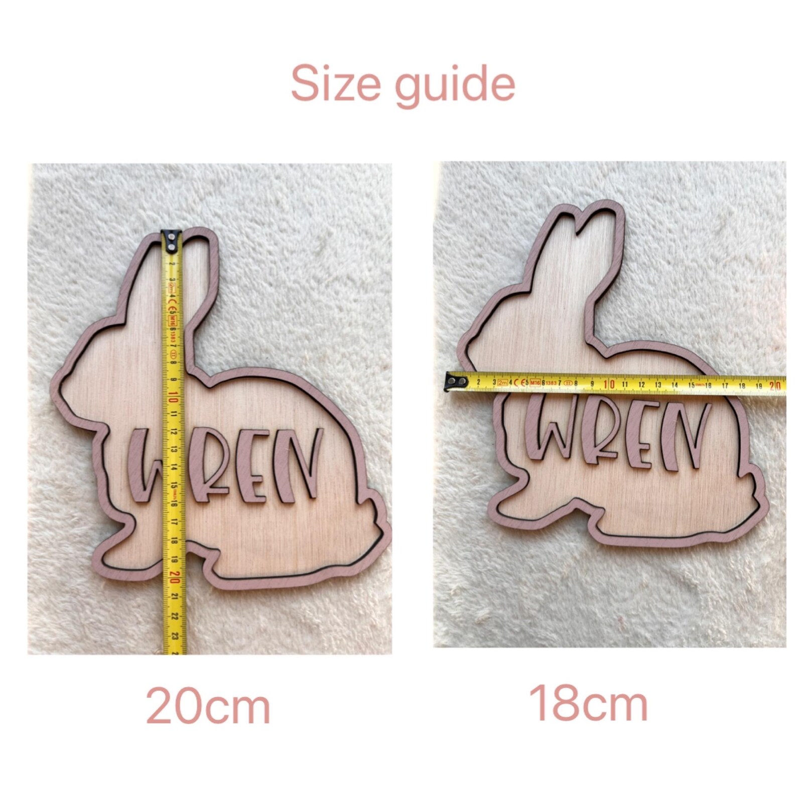 Personalized Bunny Name Wooden - đánh giá và giá Baby Nursery Decor