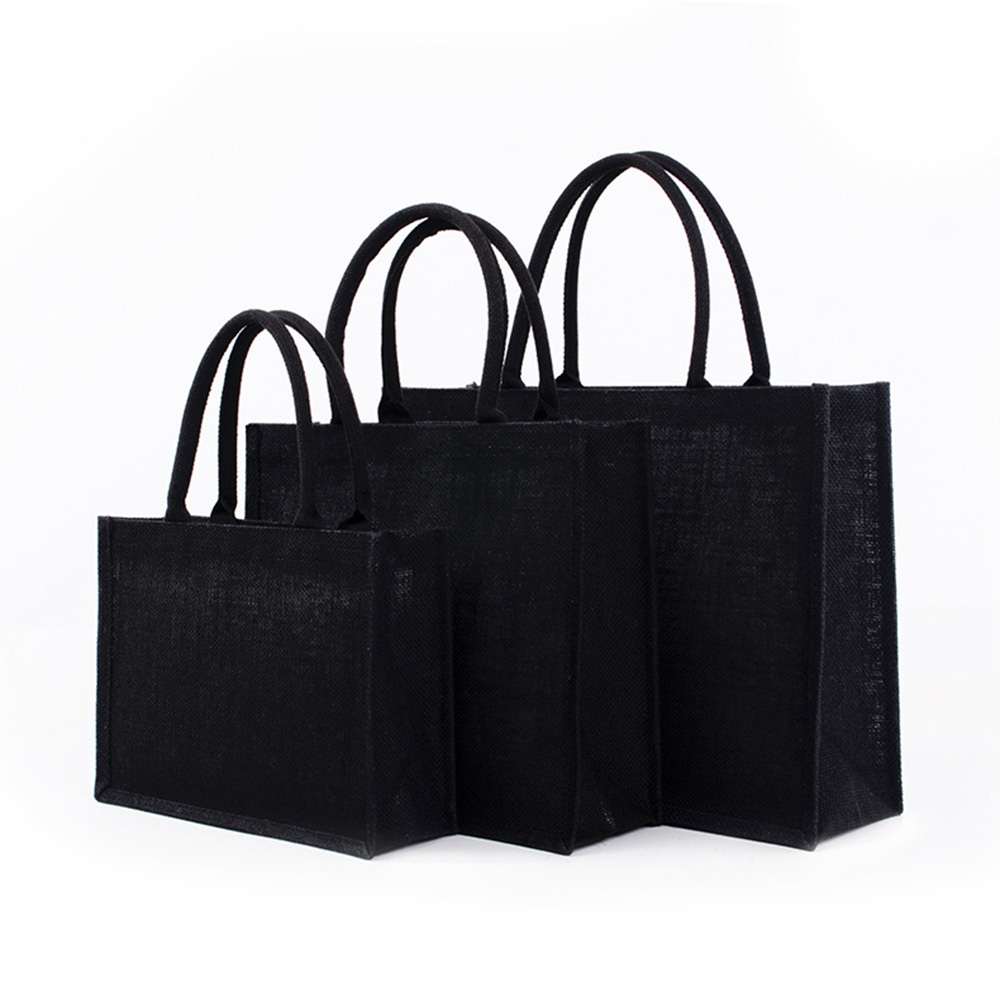 Vintage Linen Black Tote Bag f - đánh giá và giá Storage Basket Fabric
