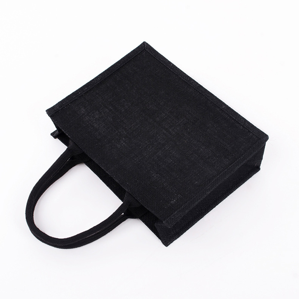 Vintage Linen Black Tote Bag f - đánh giá và giá Storage Basket Fabric