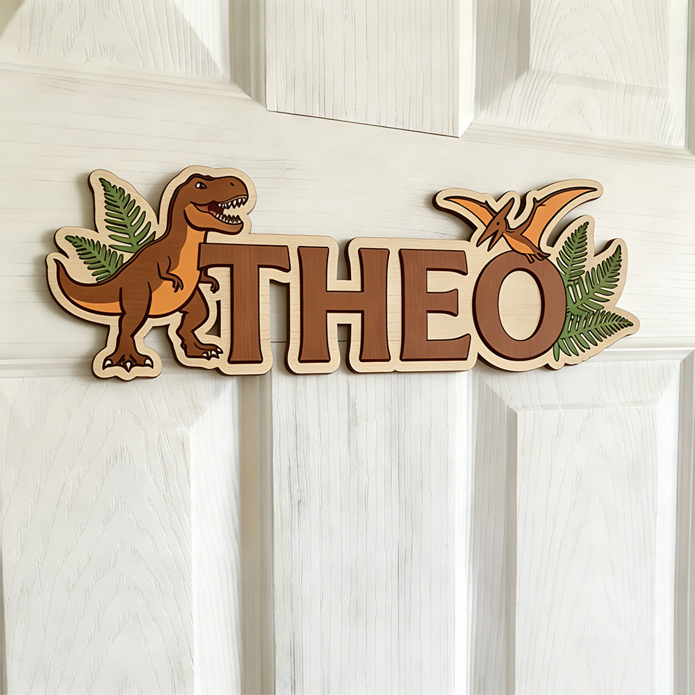 Personalized Dinosaur Name Sig - đánh giá và giá Baby Nursery Decor
