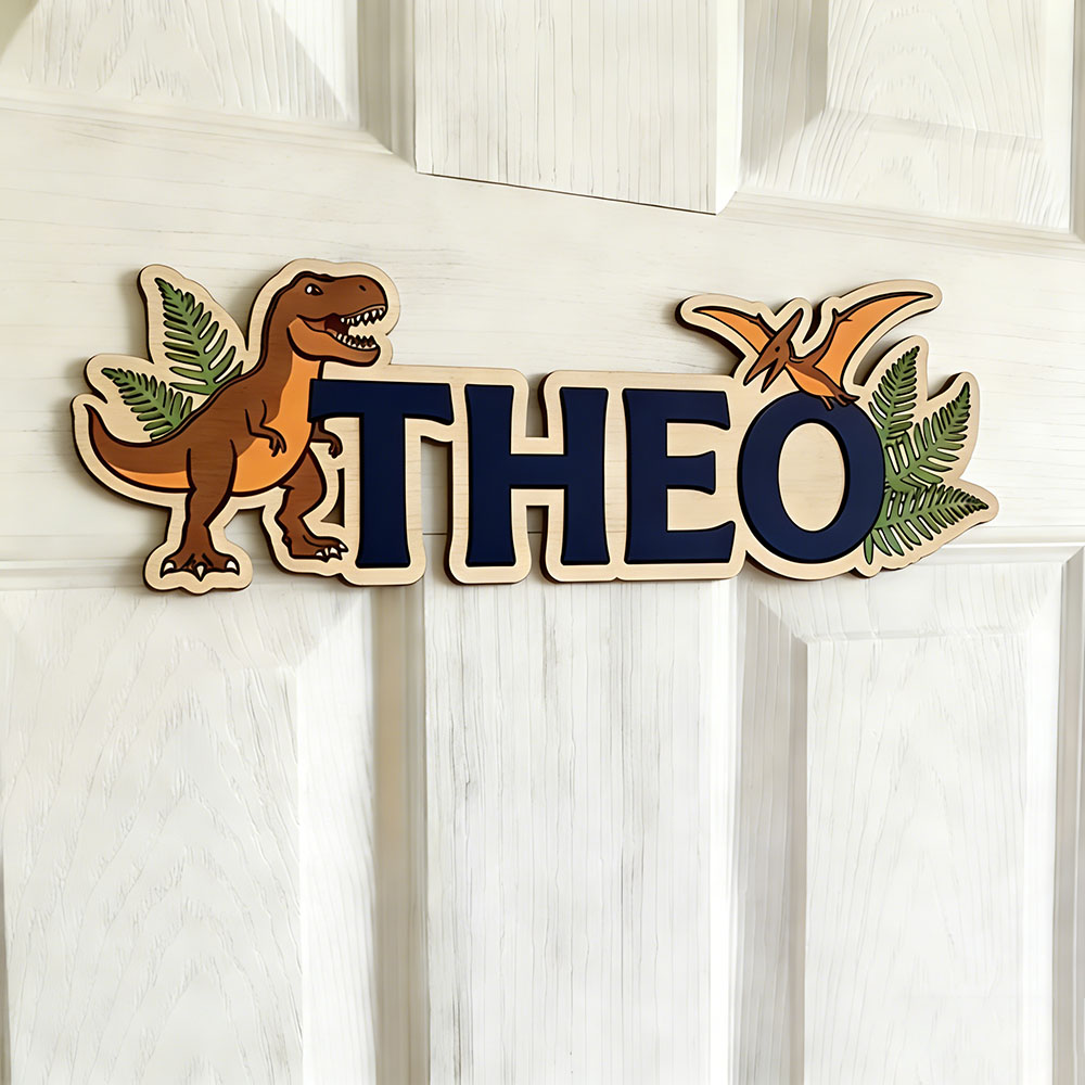 Personalized Dinosaur Name Sig - đánh giá và giá Baby Nursery Decor