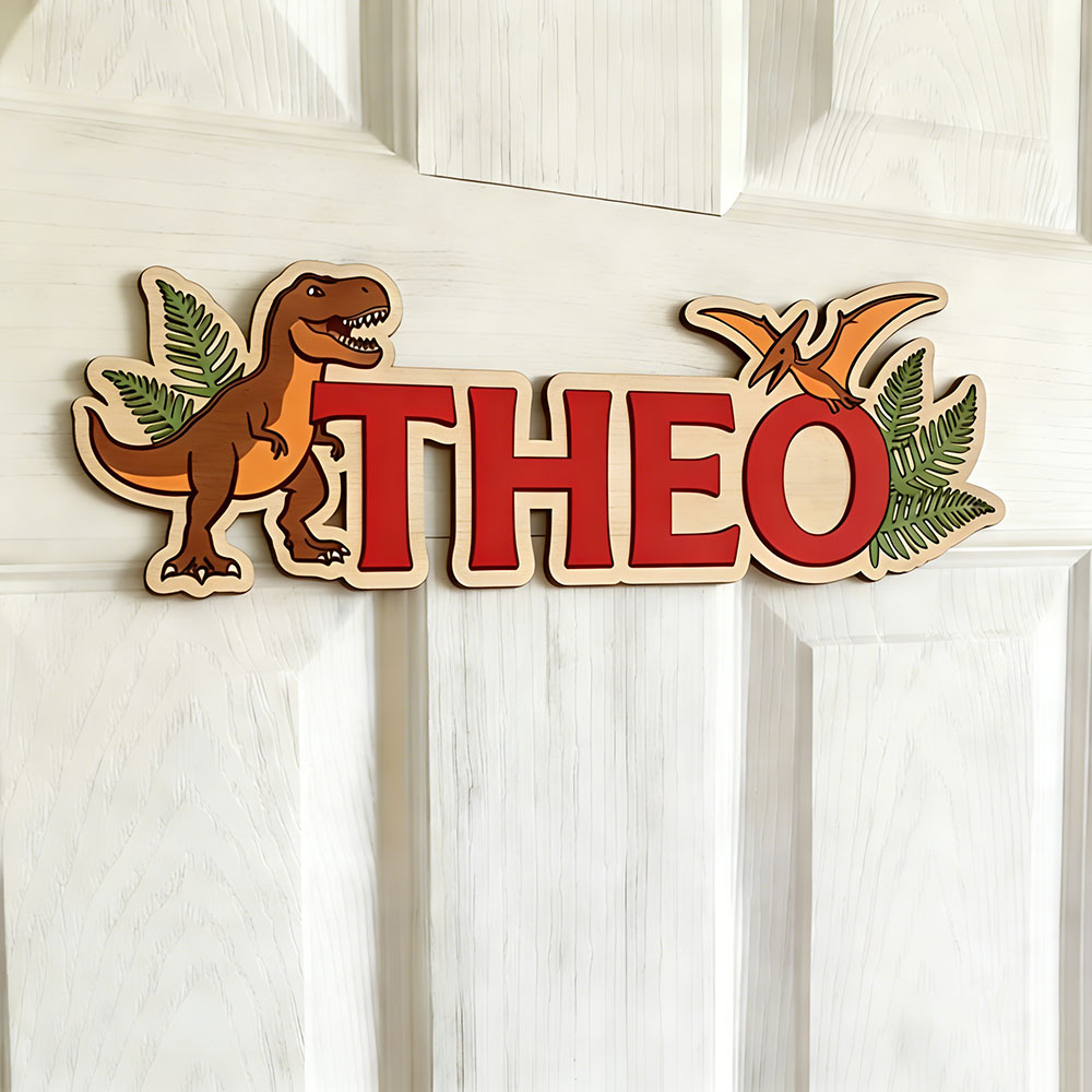 Personalized Dinosaur Name Sig - đánh giá và giá Baby Nursery Decor