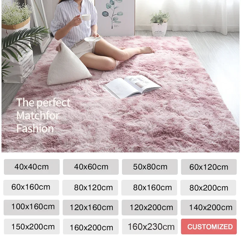 Pink Kids Carpet For Girls Bed - đánh giá và giá Soft Rug Nursery