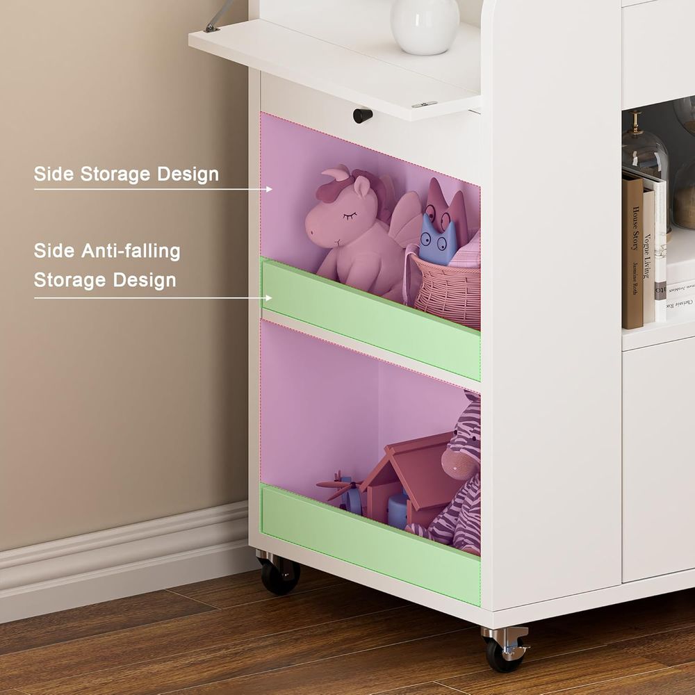 Portable Rolling Nursery Chest - đánh giá và giá Baby Nursery Usa