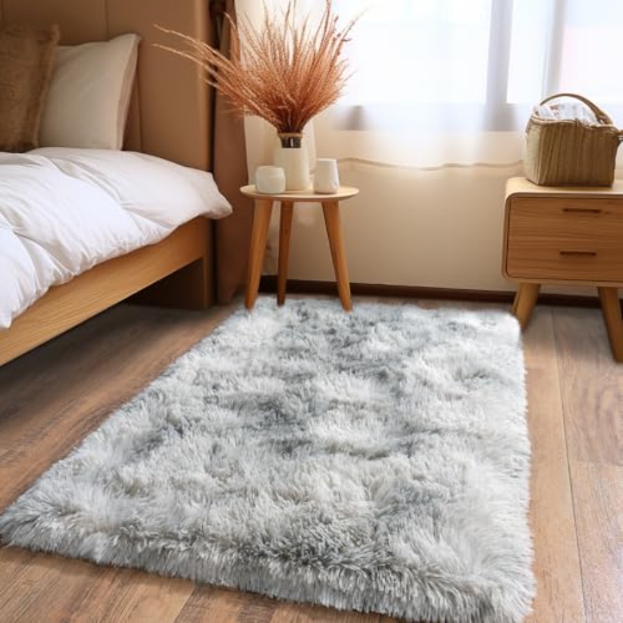 Fluffy Small Rug for Bedroom 2 - đánh giá và giá Soft Rug Nursery